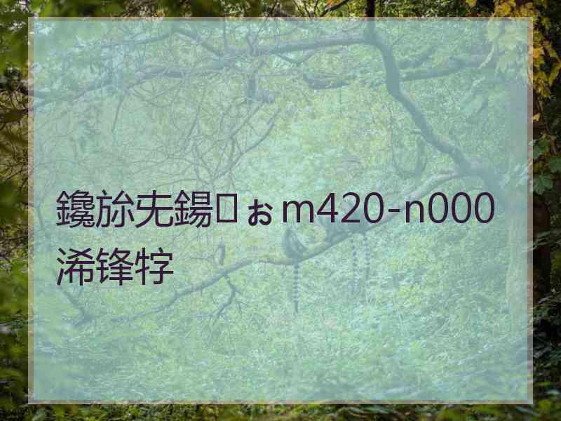 鑱旀兂鍚ぉm420-n000浠锋牸