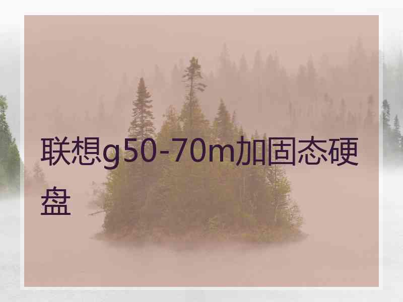 联想g50-70m加固态硬盘