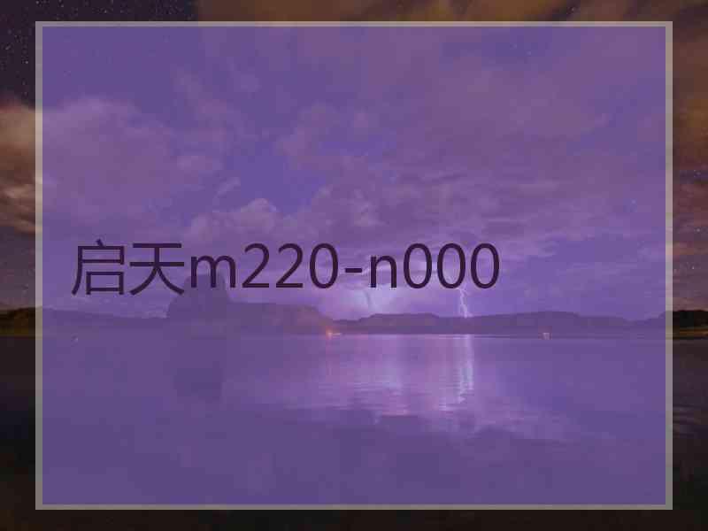 启天m220-n000