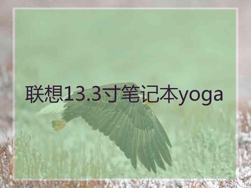 联想13.3寸笔记本yoga