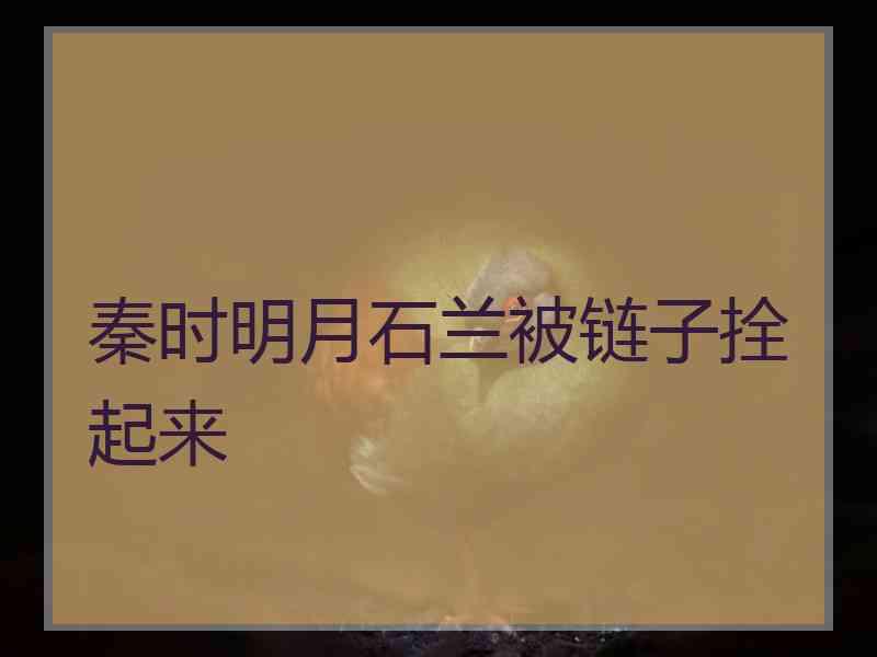 秦时明月石兰被链子拴起来