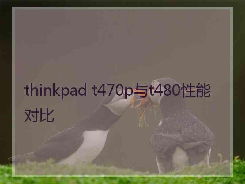 thinkpad t470p与t480性能对比