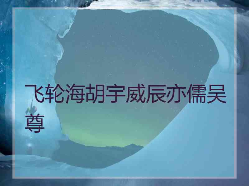 飞轮海胡宇威辰亦儒吴尊