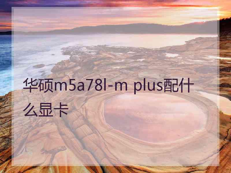 华硕m5a78l-m plus配什么显卡