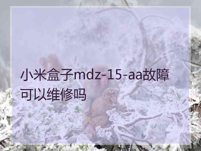 小米盒子mdz-15-aa故障可以维修吗