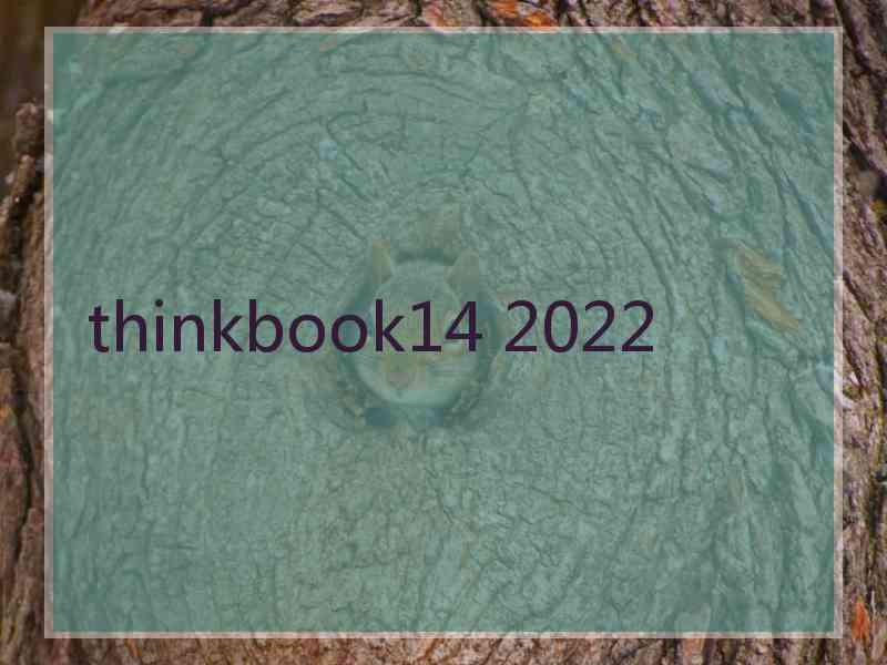 thinkbook14 2022