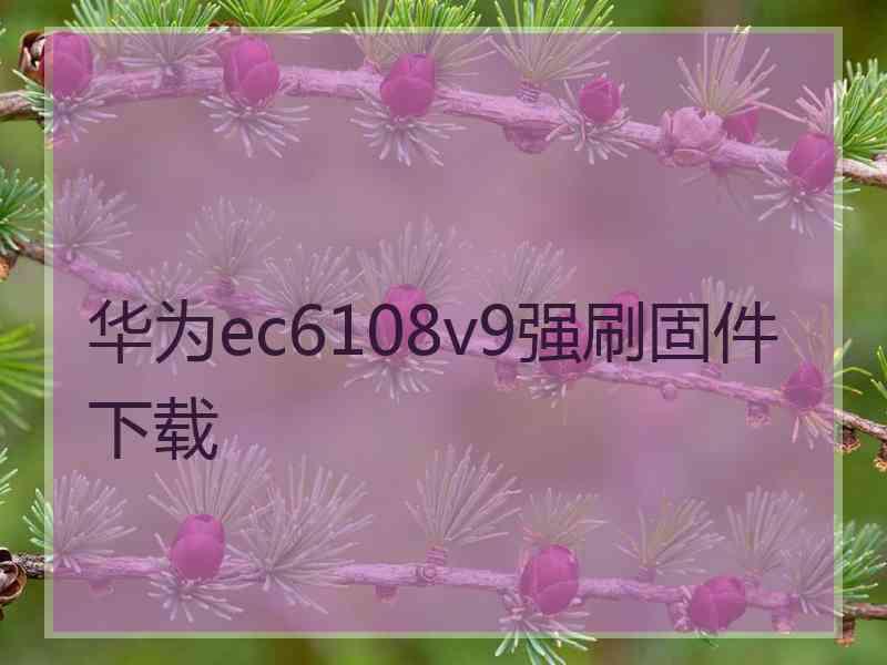 华为ec6108v9强刷固件下载