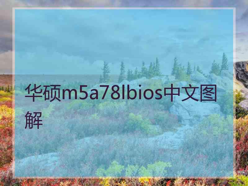 华硕m5a78lbios中文图解